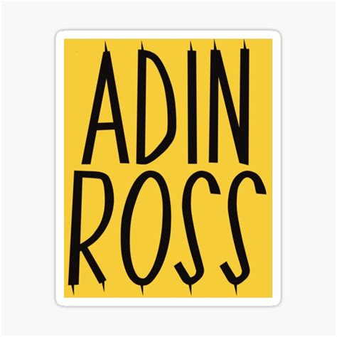 Adin Ross Fan Club Logo Cover Cute Captain Mapi Designs Sticker For