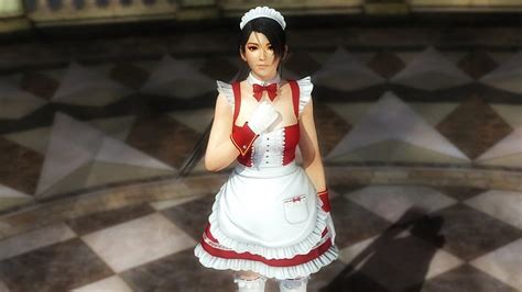 Momiji Dead Or Alive Pretty Girl Games Shrin Maiden Red Dress