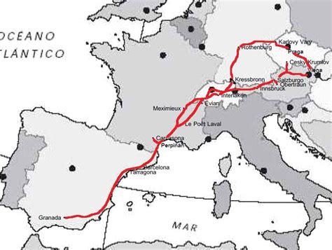 Esta información la puedes ver en el plano o mapa de francia que. Relato de un viaje en coche por Centroeuropa | Viatgeaddictes