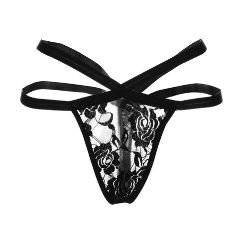 Women Sexy Lingerie G String Mesh Briefs Underwear Sexy Lingerie For