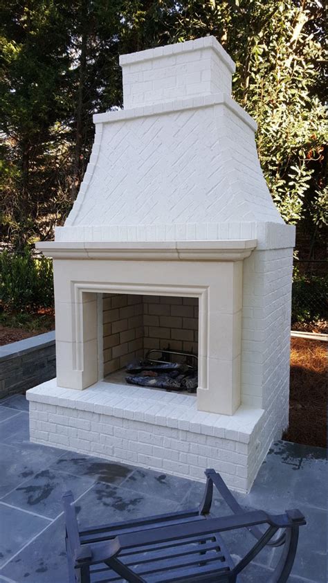 Cast Stone Fireplace Mantel Only Etsy Outdoor Fireplace Designs