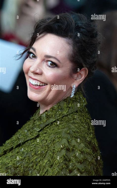 London England On October 13 2021 Olivia Coleman Attending The Lost