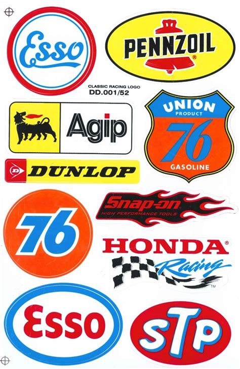 Racing Stickers Motorcycle Stickers Logos