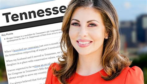 Tn 5 Carpetbagger Candidate Morgan Ortagus To Gop Controlled Tennessee
