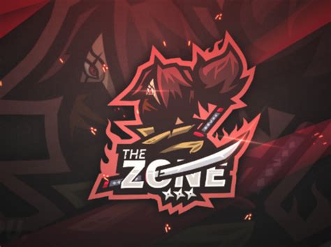 Team The Zone Mascot Logo Gaming By Zopudesign On Dribbble