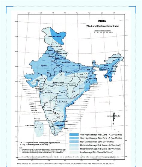 Cyclone Prone Areas In India Map