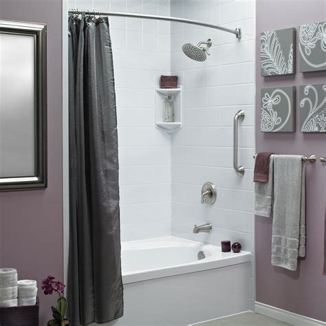 Amazing bathroom remodel ideas small. Love the purple to help set a relaxing mood in the ...