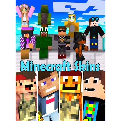 Famous Minecraft Youtubers Skins