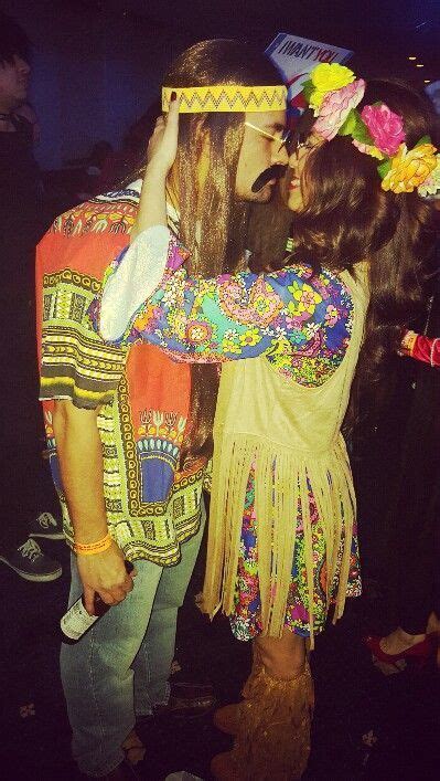Hippies Couples Costume … Mit Bildern Paarkostüme Halloween