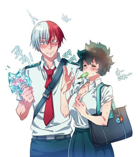 Bnha Mha Todoroki X Midoriya X Bakugou Quyển 1 My Hero Academia