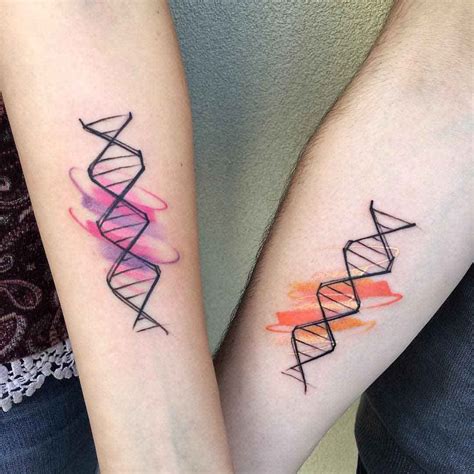 Dna Tattoos For Couple Best Tattoo Ideas Gallery