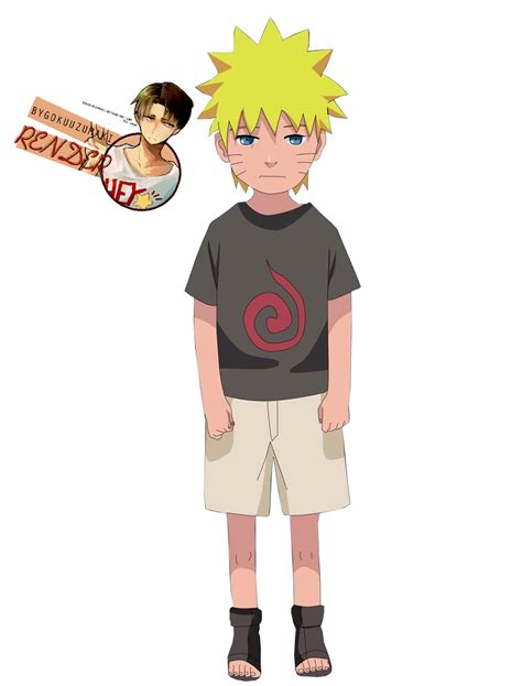 Render Naruto Kid 4 By Bygokuuzumaki On Deviantart