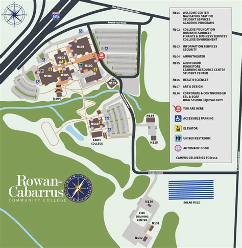 Rccc North Campus Map