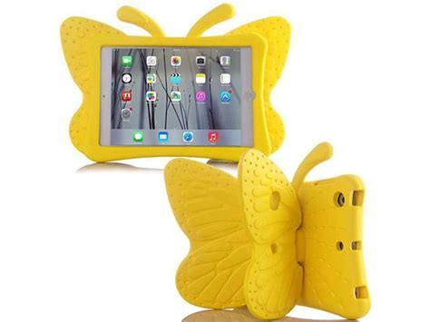 Ipad 7 102 3d Cute Butterfly Case For Kids Light Weight Eva Stand