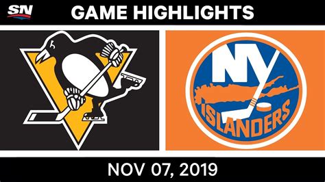 The complete analysis of pittsburgh penguins vs new york islanders with actual predictions and previews. NHL Highlights | Penguins vs. Islanders - Nov. 07, 2019 ...