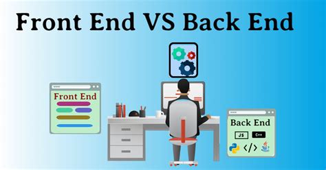Front End Vs Back End Development What Is The Core Difference
