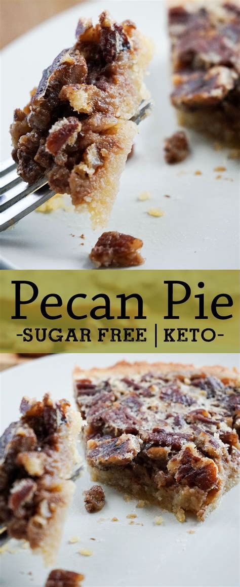 Sugar free low carb dessert recipes by sugar free londoner. Low Carb Pecan Pie (version 1) | Recipe | Low carb sweets ...