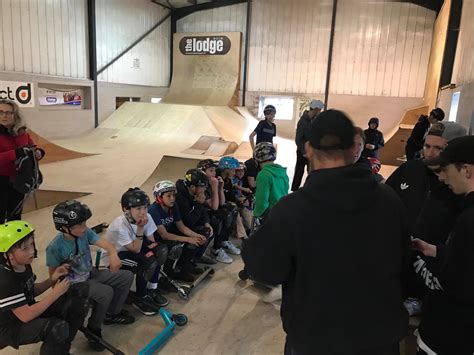 The Lodge Indoor Skatepark Newton Abbot Scooter