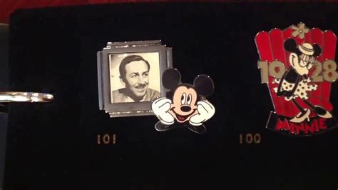 Rare Disney Collection Countdown To The Millennium Pin Set Youtube