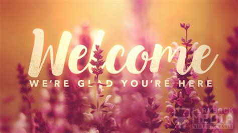 Welcome To Church Background Fall Welcome Church Media Drop A Free