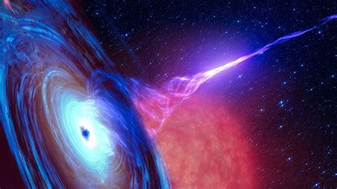 Supermassive Black Hole Explosion Showed That Something Can Escape