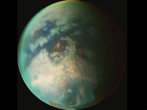 Photos De Titan Satellite De Saturne Planète Astronomie