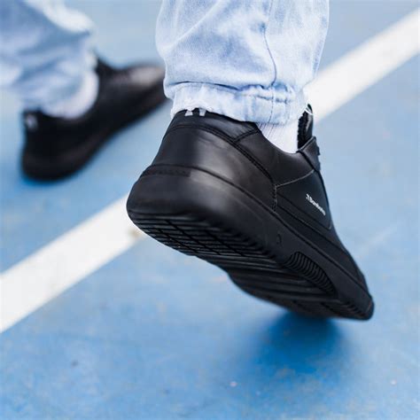 Barefoot Sneakers Barebarics Zing Black Leather Be Lenka