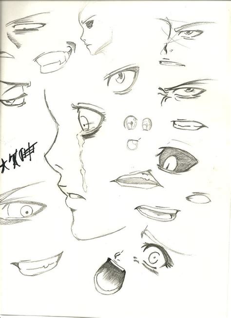 Practicing Eyes And Mouth Anime Mouth Drawing Eye Drawing Drawings