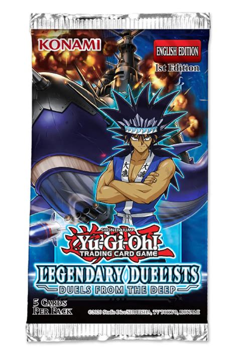 Yu Gi Oh Legendary Duelists Duels From The Deep Booster Pack Minibigme