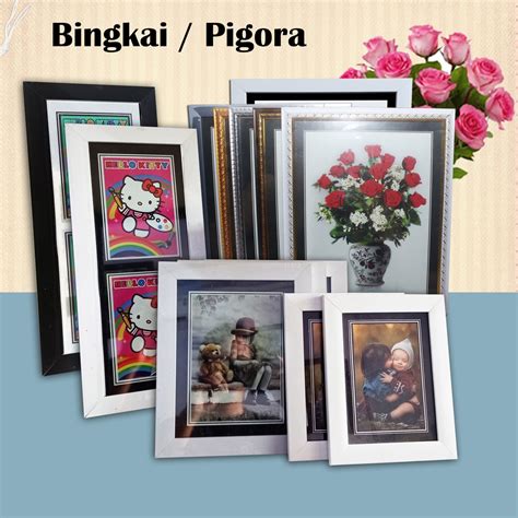 Jual Bingkai Pigora Frame Foto Premium 4r 5r 6r 10r 10rs Shopee