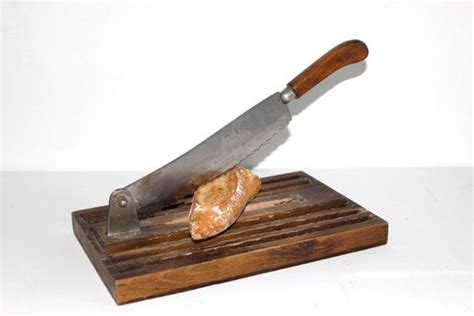 French Bread Slicer Vintage Bakery Knife French Baguette