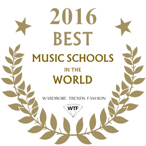 We included traditional music schools for instrument and performance, along with broader options. Best Music Schools In The World - 2016 - Wardrobe Trends Fashion (WTF)