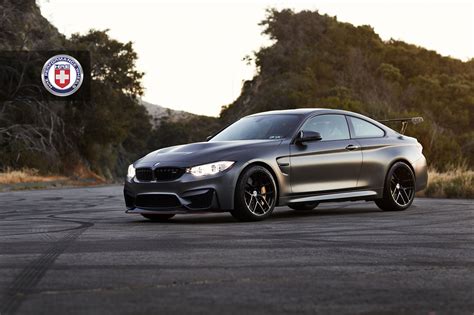 «introducing the bmw concept m4 gts in frozen dark grey metallic. Frozen Dark Gray Metallic BMW M4 GTS with HRE R101 Lightweight Wheels