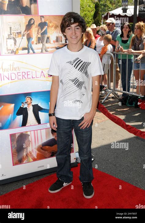 Vincent Martella Arriving At The Another Cinderella Story Premiere At