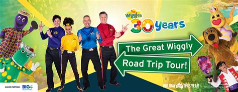 The Great Wiggly Road Trip Tour Entertainment Venues