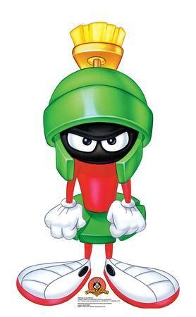 This opens in a new window. Looney Tunes - Marvin the Martian Cardboard Cutouts at ...