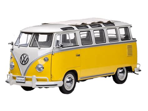 Yellow Volkswagen Camper Van Transparent Png Stickpng