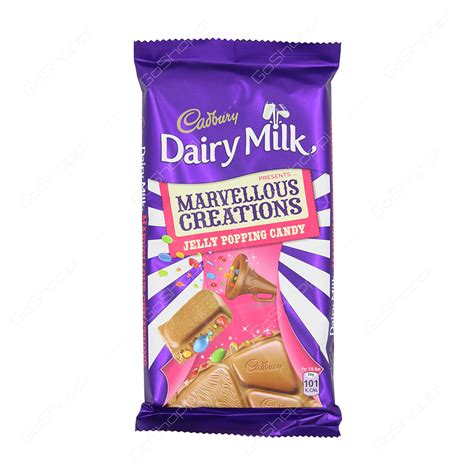 Cadbury Dairy Milk Marvellous Creations Jelly Popping Candy 160 G Buy