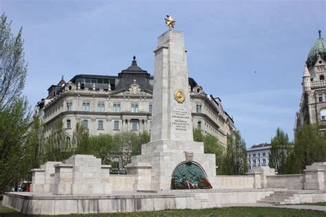 The Only Communist Memorial Left In Budapest Right Outside The