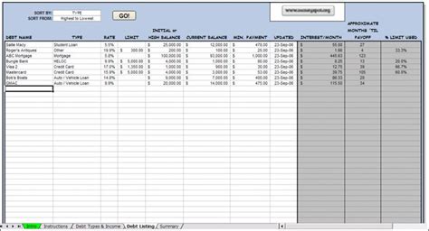 Instead of representing a general geography like 212 for new york city, it. Excel Debt Tracker Spreadsheet @ Moneyspot.org | Credit card tracker, Paying off credit cards ...