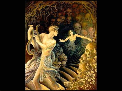 Orpheus And Eurydice Mythology Monday Mythology Painting Art