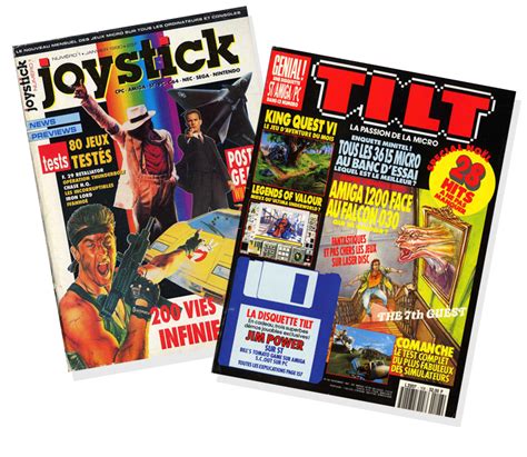 Les Magazines Tilt Et Joystick Sur Le Point D Tre Relanc S Page