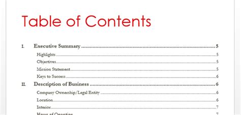 How To Create Table Of Contents In Word 2013 Toc Office