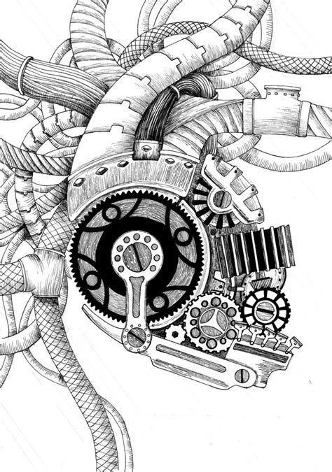 Mechanical Art Mechanical Drawings Mechanical Drawings Sketches