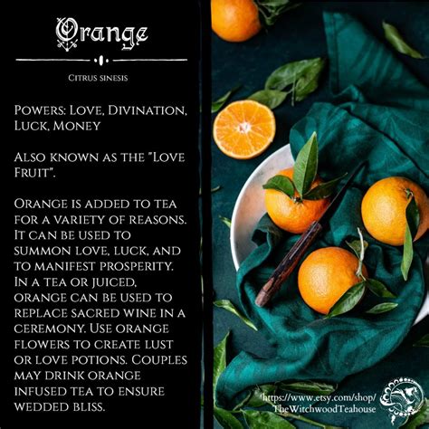Magickal Aspects And Medicinal Benefits Of Orange Witchcraft And Pagan