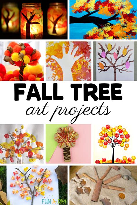 Fall Tree Art Projects For Preschool Fun A Day