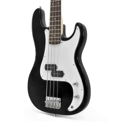 La Bass Guitar By Gear4music Black Nearly New At Gear4music