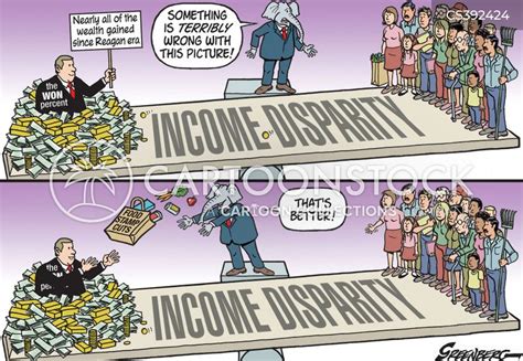 Wealth Disparity Cartoons And Comics Funny Pictures From Cartoonstock