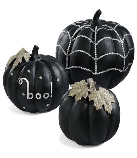 Boo Black Pumpkins Halloween Garden Diy Halloween Decorations