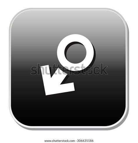 Male Sex Icon Stock Vector Royalty Free 306635186 Shutterstock